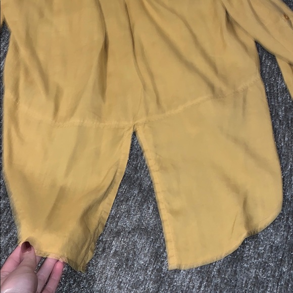 Yellow Button Up - Picture 5 of 7